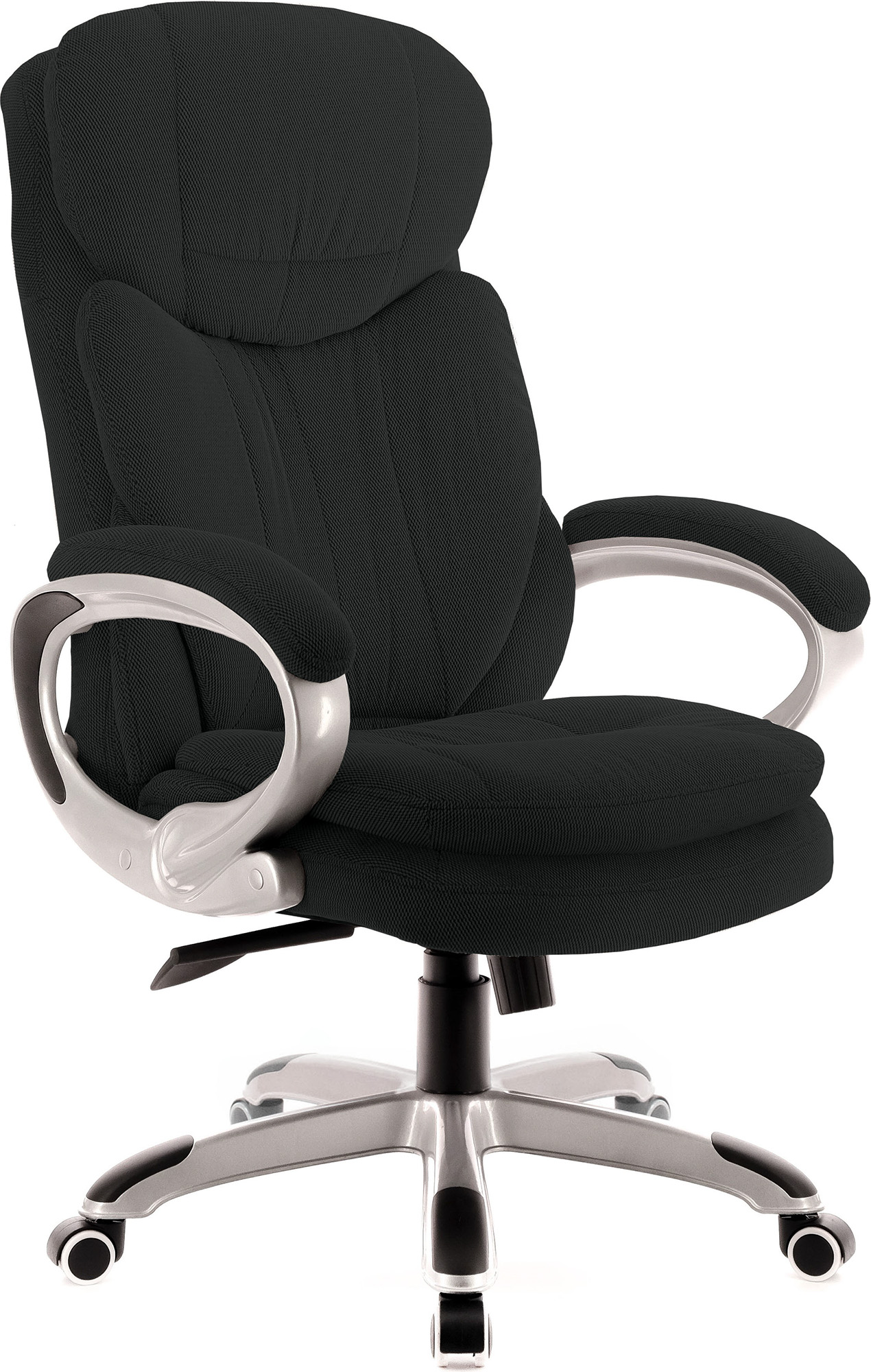 Кресло Everprof Boss (Босс) T Ткань Черный Кресло Everprof Boss (Босс) T Ткань Черный, фото 1